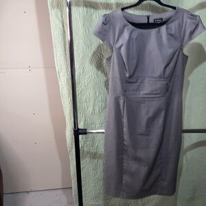 LE CHATEAU Women’s Dress,Size XXL, Lined, Stripes, Dressy, Good Condition, Used.